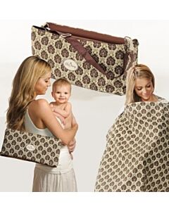  Peek Away: 4-in-1 Essentials Nursing Kit (Brown/Rust Dot PK2769) - 10% OFF!!