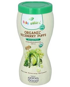 Baby Natura: Organic Riceberry Puffs - Mixed Veggies Flavour 40gm - 15% OFF!!