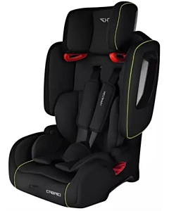 Hamilton Cabrio Foldable Car Seat - Neon Green