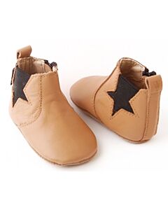 Bebebundo: Star Boots in Brown - Size 2 [11.8cm / 6 to 9 Months] - 17% OFF!! 