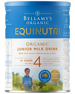 Bellamy's Organic Junior Milk Drink (Step 4) EQUINUTRI 900g