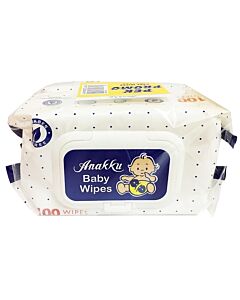 Anakku: Baby Wet Wipes 100's x 2
