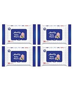 Anakku: Baby Wet Wipes 30's x 4