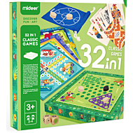 Mideer: 32 In 1 Classic Board Games