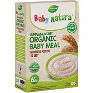 Baby Natura: Organic Brown Rice Porridge