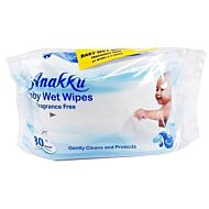 Anakku: Baby Wet Wipes 30's x 2 (Moisturizing)