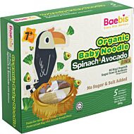 Baebis: Organic Noodle Spinach & Avocado 200g [7M+]