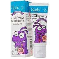 Buds Oralcare Organics: Children's Toothpaste Blackcurrant with Xylitol - 50ml (1 - 3 years) - 5% OFF!