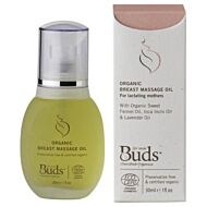 Buds Cherished Organics For Mum: Organic Breast Massage Oil 30ml -15% OFF!