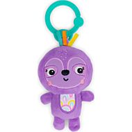 Bright Starts: Jingle Joy Reach & Rattle Toy (Purple Sloth)
