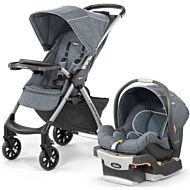 Chicco: Mini Bravo Plus Travel System (Stroller + KeyFit30 car seat with Isofix base) (Bombay) - 46% OFF!! [PREORDER]