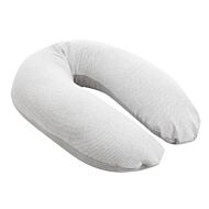 Doomoo Buddy Nursing Pillow: Classic Light Grey