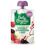 Only Organic: Coconut, Strawberry & Goji 100g (1-5 Years)