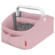 Skip Hop: Nursery Style Light-Up Diaper Caddy (Heather Pink)