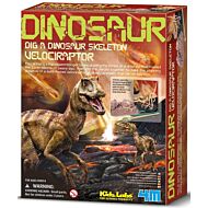 4M Kidz Labs | Dig a Dinosaur Skeleton - Velociraptor - 15% OFF!!