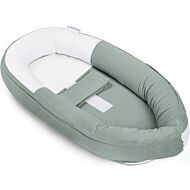 Doomoo: Cocoon Babynest (Tetra Jersey Green)