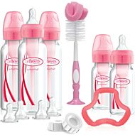 Dr. Brown's: Options+ Gift Set - PP Narrow-Neck Bottle (Pink) [NEW VERSION] - 25% OFF!! 