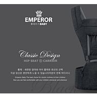 Emperor Baby: Hipseat Classic Carrier (Black)