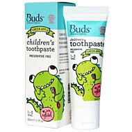 Buds Oralcare Organics: Children's Toothpaste Green Apple with Xylitol - 50ml (1 - 3 years) - 5% OFF!