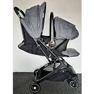 [PRE-ORDER] Halford: Concerto Travel System Stroller (Grey) (Birth to 18kg)