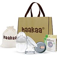 Haakaa: Gen 3 Breastfeeding Starter Gift Pack 160ml/Grey