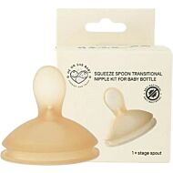 He or She: Squeeze Spoon Transitional Nipple Kit