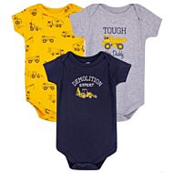 Hudson Baby: Hanging Bodysuit 3pk Baby Romper (0-3mths) (13609S)