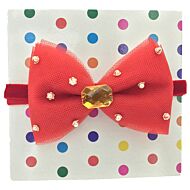 Bows & Blings: Prima Donna Collection - Red - S(13") (from 0 - 3 months)