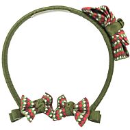 Bows & Blings: Toddler Set - Pink Brown Checks (Hand crafted!)