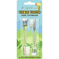 Jack N' Jill: Tickle Tooth Sonic Toothbrush Replacement Heads 2pcs