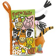 Jellycat: Farm Tails Book (11 x 21cm)