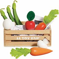 Le Toy Van: Wooden Market Crate (Harvest Vegetables)