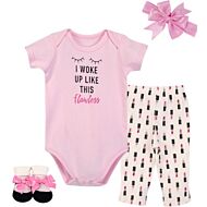 Little Treasure: Gift Set - Newborn Baby 4pc Layette Set (0-6mths) (77008) - 20% OFF!!