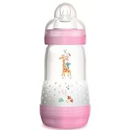 MAM: Easy Start Anti Colic Bottle 260ml/9oz - Teat 2 (Purple / Pink)
