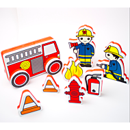 Meadow Kids: Build a Fire Engine and Characters - 50% OFF