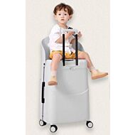 MiaMily: MultiCarry Carry On Luggage 18" (Mist Grey)