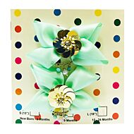 Bows & Blings: Cherry Blossom Collection - Mint (Hand crafted!)