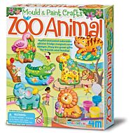 4M Mould & Paint Crafts | Zoo Animal - 15% OFF!!