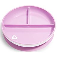 Munchkin: Stay Put Suction Plate - Purple (6+ Months)