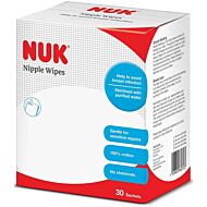 NUK: Nipple Wipes 30 Sachets