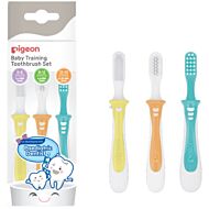 Pigeon: Baby Training Toothbrush Set (Lesson 1, 2, 3)
