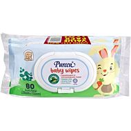 Pureen: Baby Wipes (Alcohol Free & Paraben Free) Value Pack 2x80's - 22% OFF!!