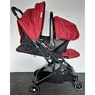 [PRE-ORDER] Halford: Concerto Travel System Stroller (Red) (Birth to 18kg)