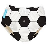 Charlie Banana: Reusable 2-in-1 Swim Diapers and Training Pants Soccer - L