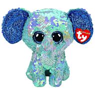 Ty Beanie Boos: Stuart - Elephant (Sequins)