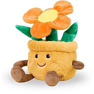 Warmies: Orange Flower Pot (Microwavable / Chillable) [PREORDER - Limited units arriving end Sept]
