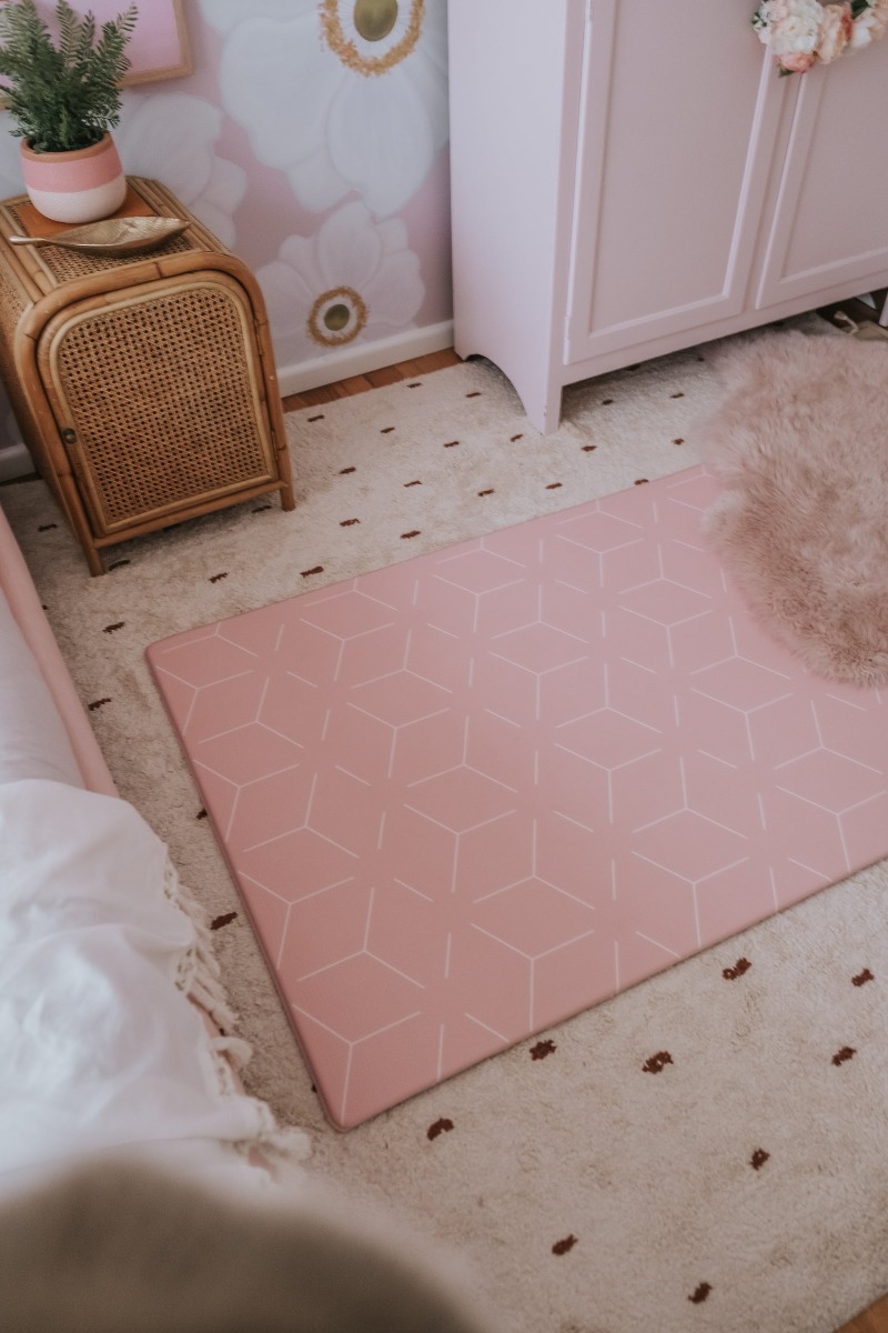 Little Wiwa Signatur Rosa Små Play Mat (100 x 140cm)